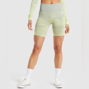 Gymshark Light Green Women’s Athletic Shorts